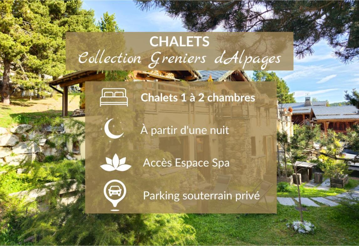 Chalets Collection Greniers D'Alpages - Les Chalets Secrets Bolquere Pyrenees 2000 Екстериор снимка
